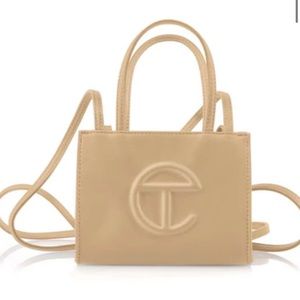 Brand new Telfar small cream bag.